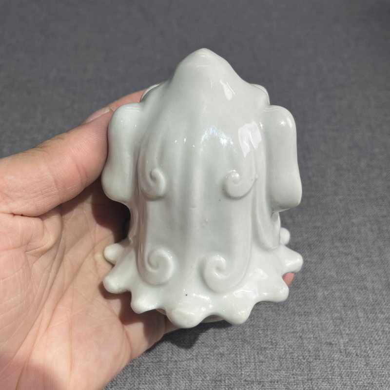 清白釉瑞兽香薰 - 图7