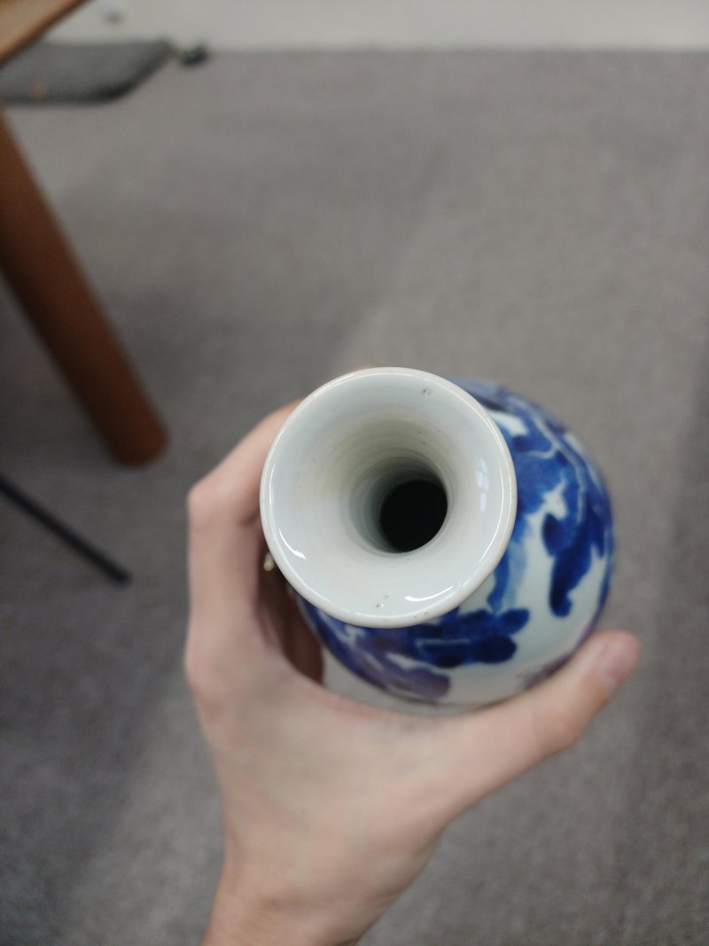清康熙 青花韓信故事圖玉壺春瓶 | Santos Collection | A fine Chinese blue and white 'Han Xin' pear-shaped vase, Qing dynasty, Kangxi period - 图2