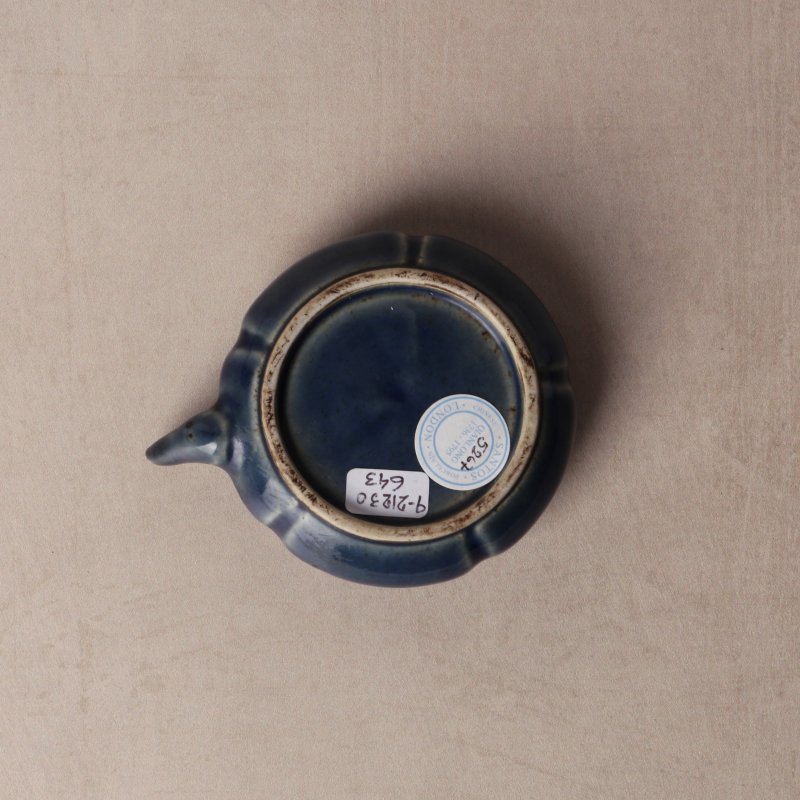清十八世紀 藍釉水滴 | Santos Collection | A Chinese monochrome blue-glazed water dropper, Qing dynasty, 18th century - 图4