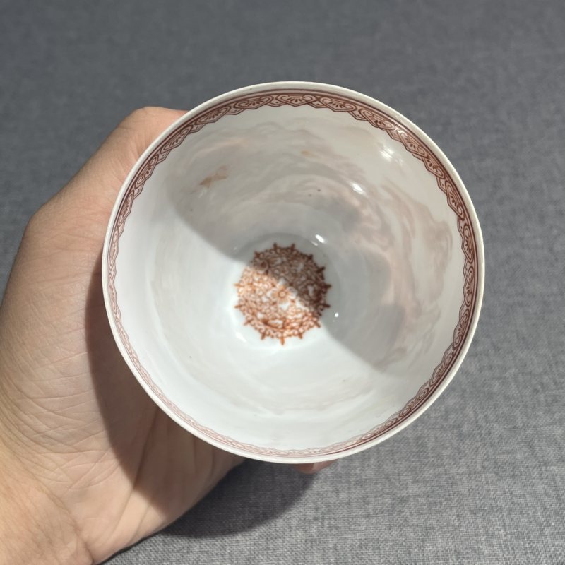 二十世纪矾红山水风景铃铛杯 - 图7