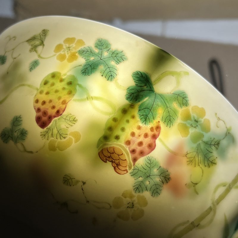 清光绪粉彩癞瓜碗 - 图12
