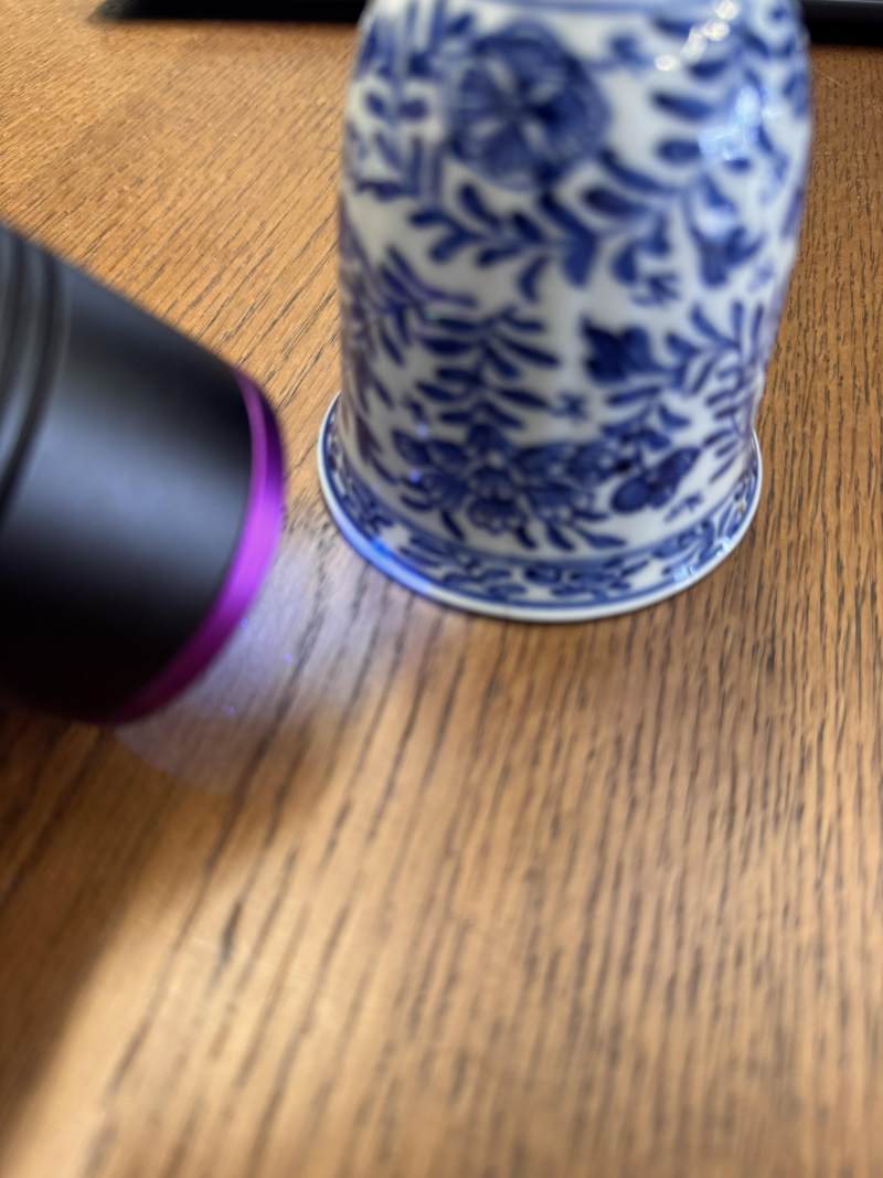 清康熙 青花花卉紋高足蓋盃 | Santos Collection | A Chinese blue and white goblet and cover, Qing dynasty, Kangxi period - 图11