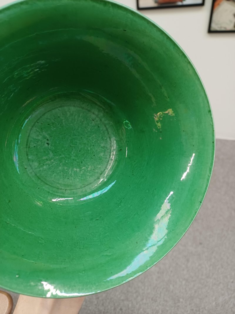清康熙 綠釉盌 | Santos Collection | A Chinese green-glazed bowl, Qing dynasty, Kangxi period - 图10