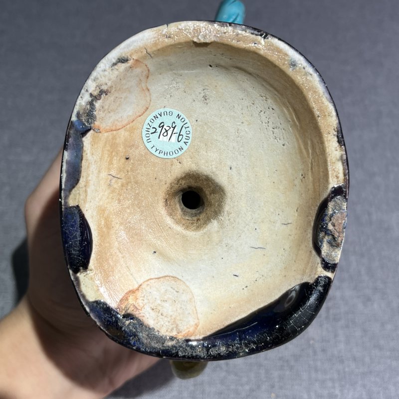 清康熙珐华竹节倒流壶 - 图10