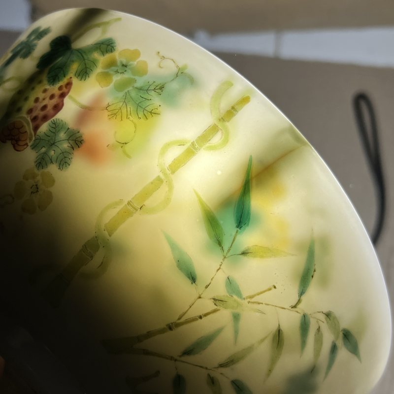 清光绪粉彩癞瓜碗 - 图13