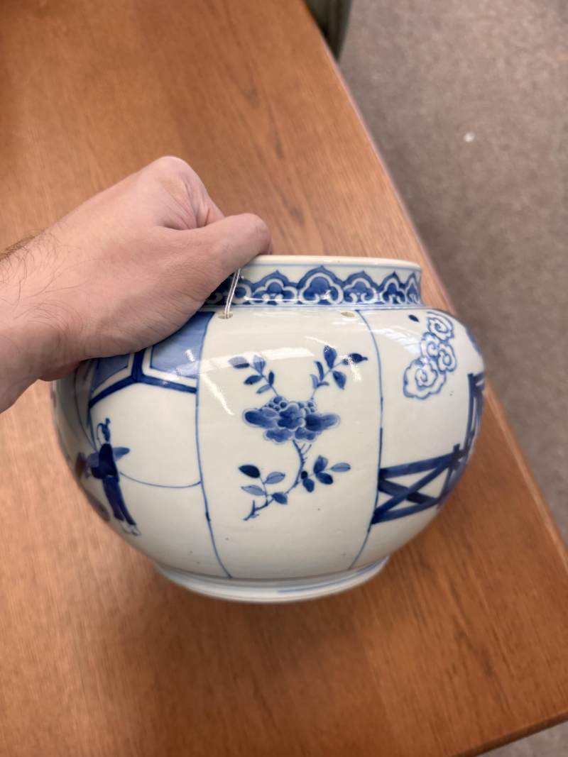 清康熙 青花人物故事圖罐 | Santos Collection | A Chinese blue and white 'figural' jar, Qing dynasty, Kangxi period - 图16