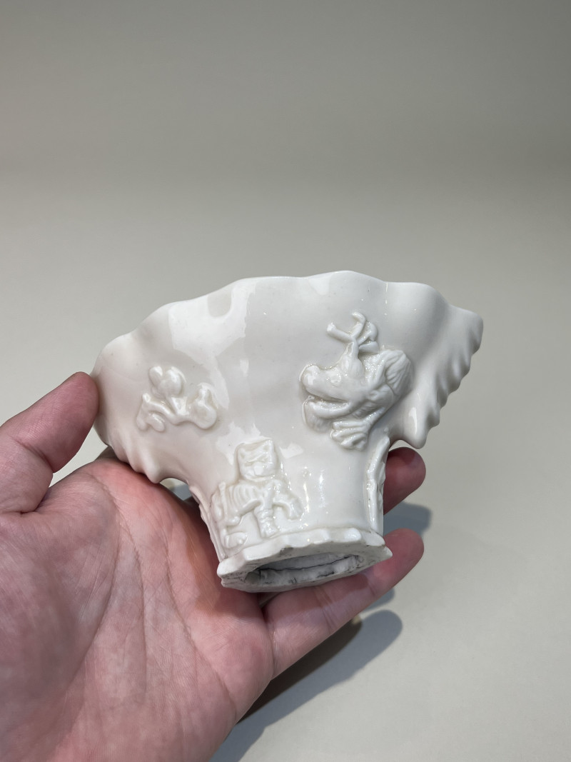 十七世纪 德化龙虎杯 - 图5