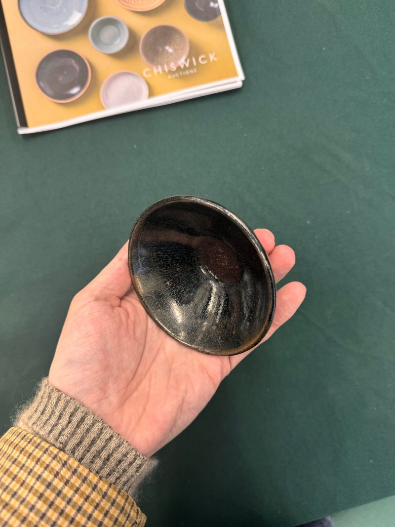宋 建窰黑釉盌 | Santos Collection | A Chinese Jian black-glazed bowl, Song dynasty - 图7