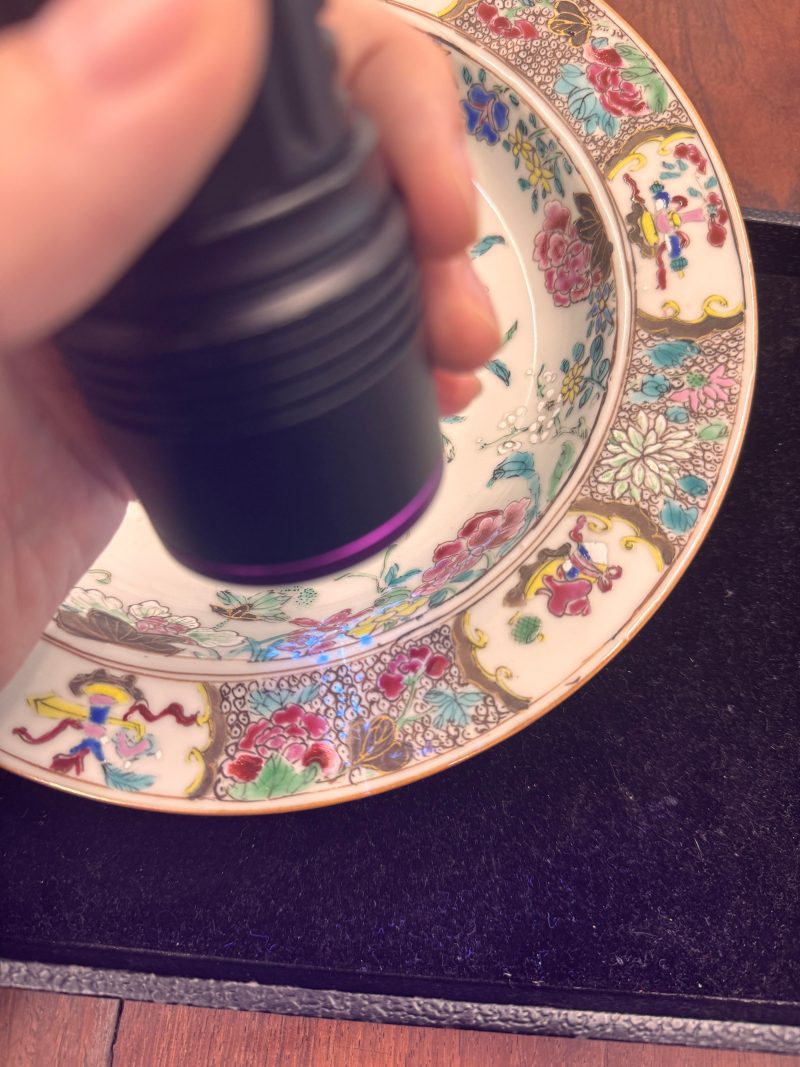 清雍正 粉彩壽鹿圖紋盤 | A Chinese famille-rose 'deer' dish, Qing dynasty, Yongzheng period - 图11