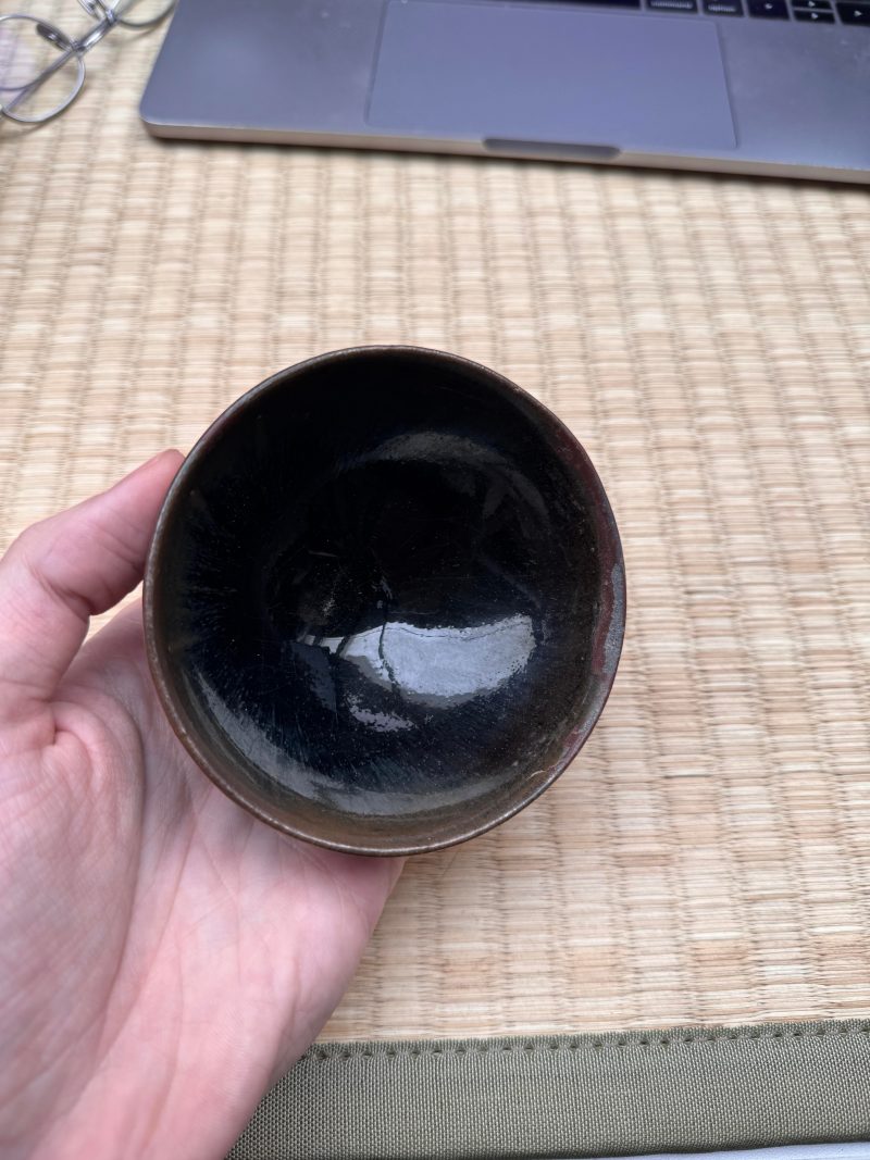 宋 建窰黑釉盌 | Santos Collection | A Chinese Jian black-glazed bowl, Song dynasty - 图4