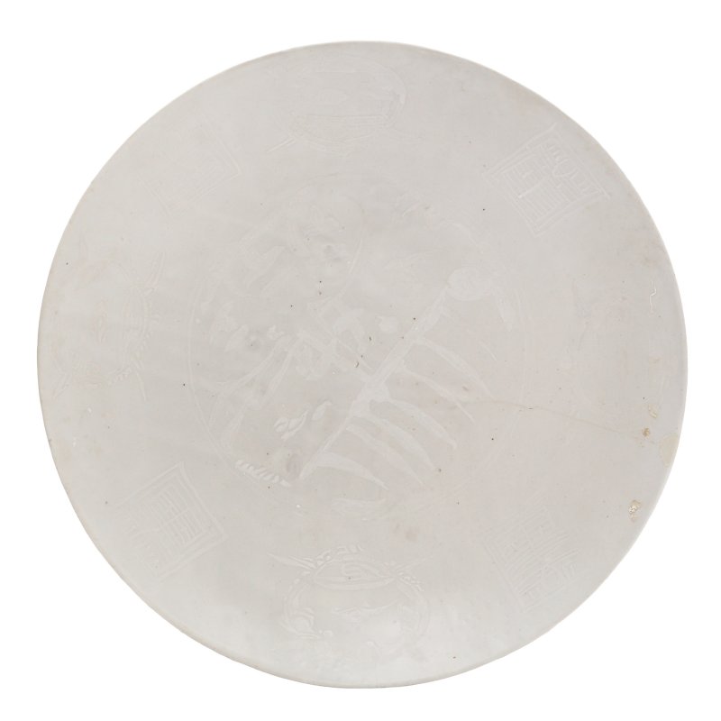 明 汕頭窯青花及白釉器一組兩件 | A group of Chinese Swatow blue and white and white-glazed 'Binh Thuan' wares, Ming dynasty - 图4