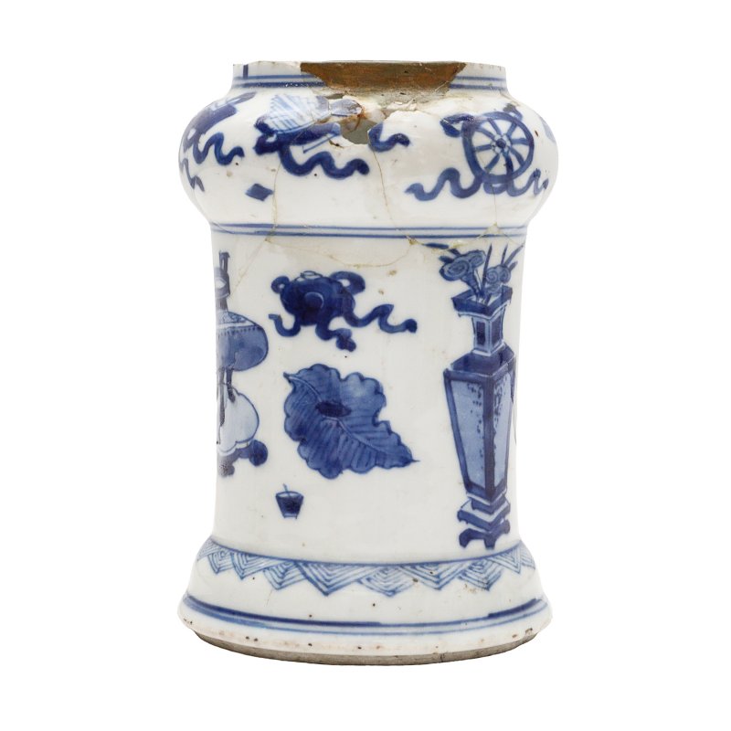 十八/十九世紀 各式青花瓷器一組三件 | A group of Chinese blue and white ceramics. 18th/19th century - 图8