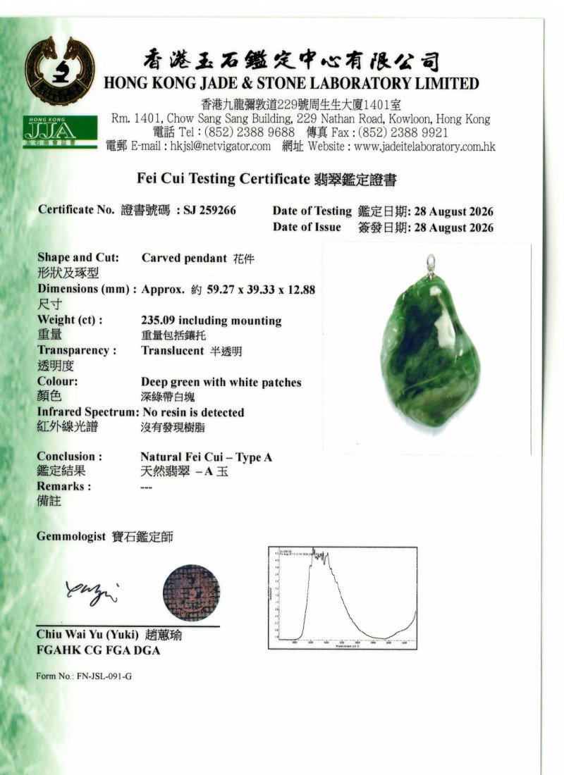 翡翠玉佩 一組七件 | A GROUP OF SEVEN JADEITE PENDANTS - 图5