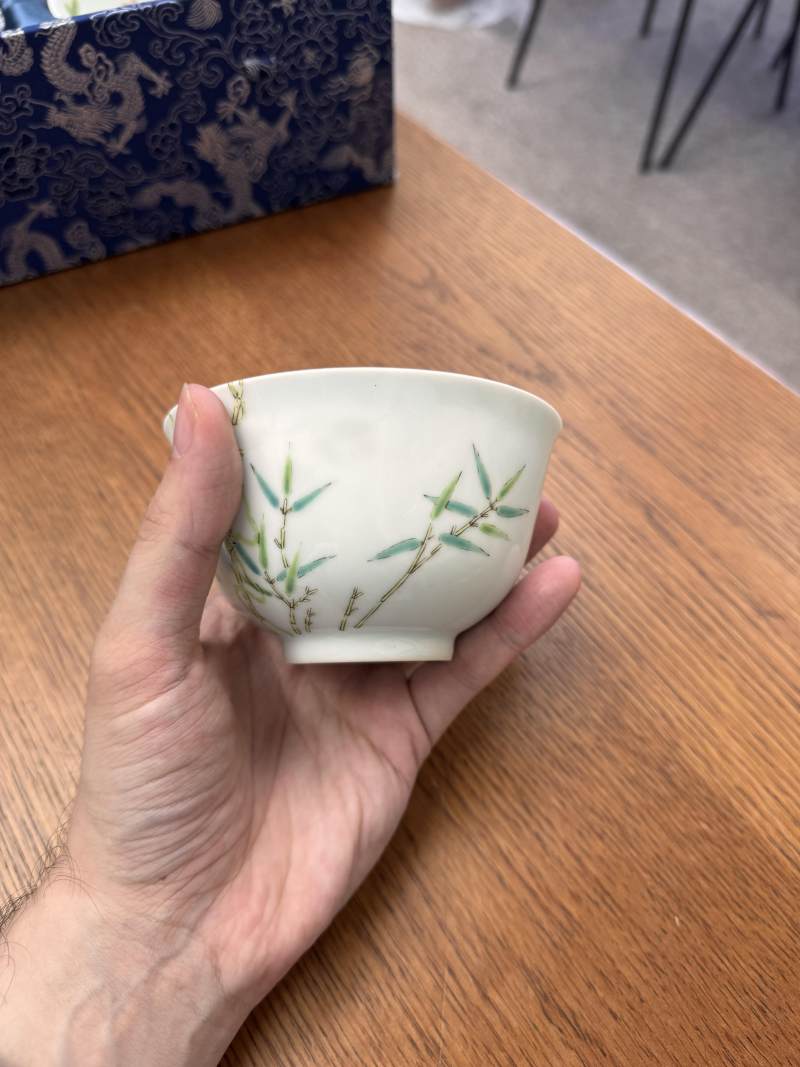 清道光 粉彩癩瓜紋蓋盌一對 《大清道光年製》款 | Santos Collection | A pair of fine Chinese famille-rose 'bitter melon' bowls and covers, Qing dynasty, Daoguang mark and period - 图46