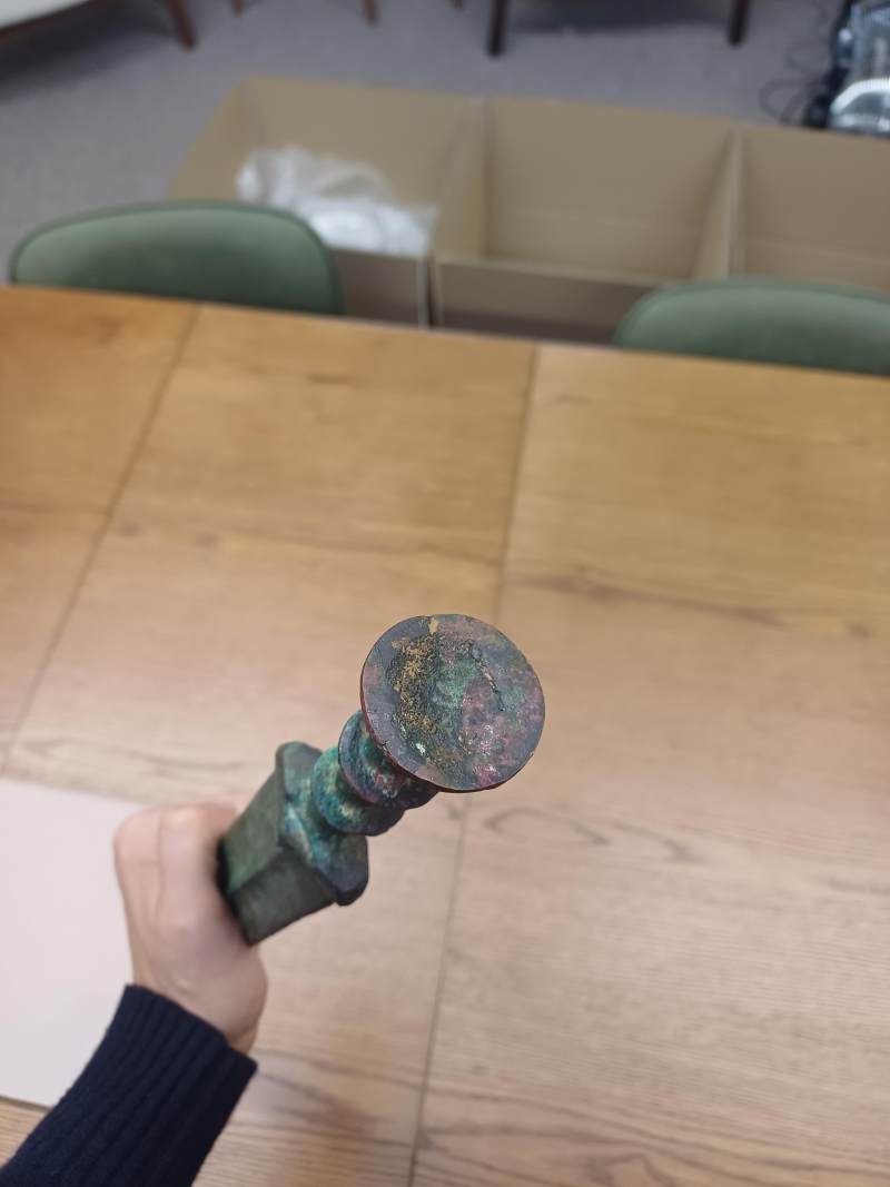 東周戰國 青銅劍 | A Chinese archaic bronze sword, Warring States period - 图8