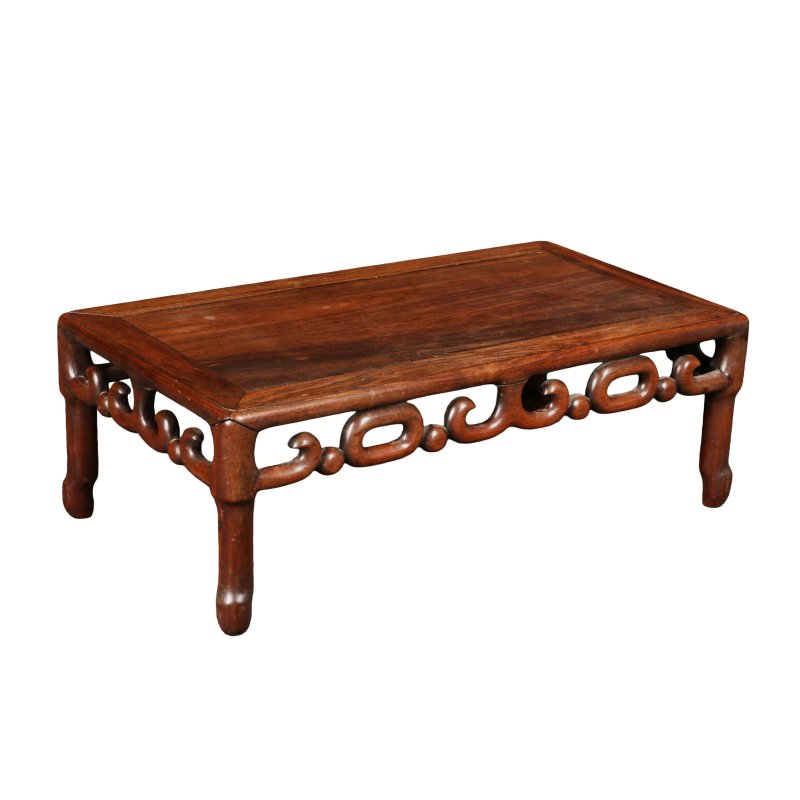十九/二十世紀 紅木炕桌 | A small Chinese hongmu table, kang, 19th/20th century - 图3