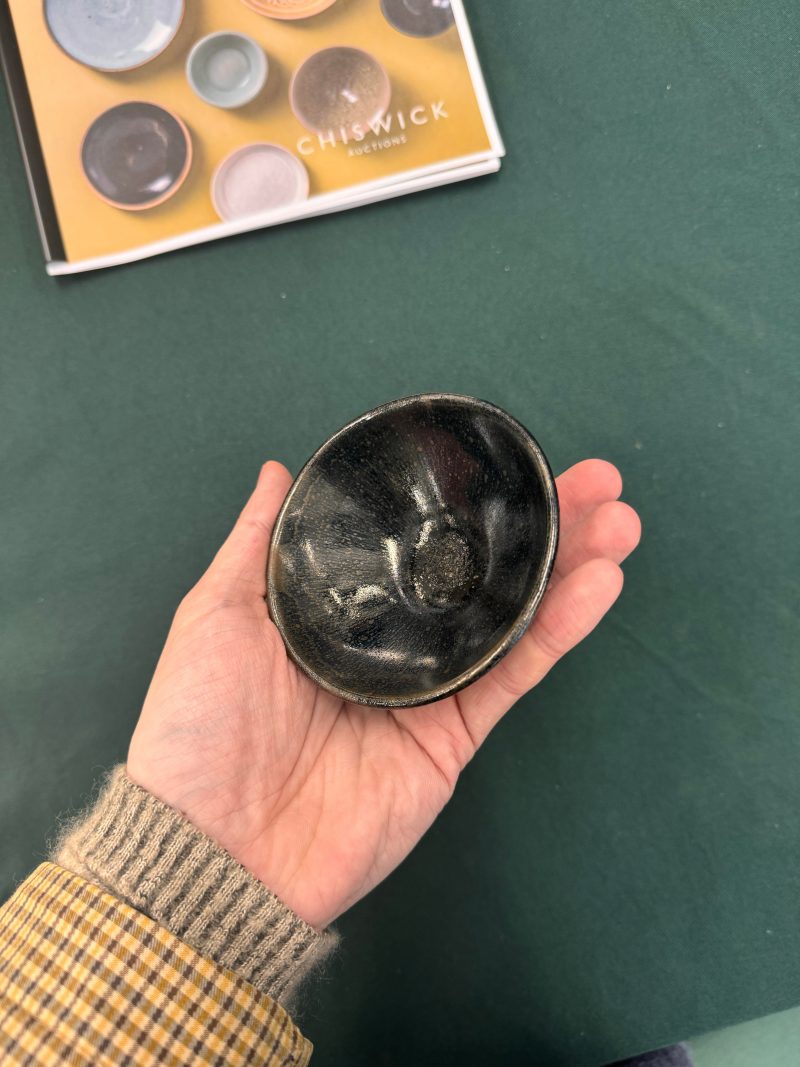 宋 建窰黑釉盌 | Santos Collection | A Chinese Jian black-glazed bowl, Song dynasty - 图11