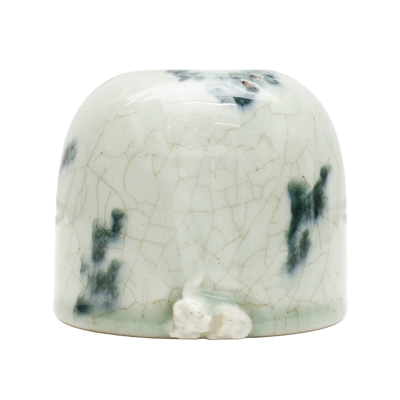十九至二十世紀 哥窯水盂 | A Chinese crackle-glazed water pot, 19th-20th century - 图4