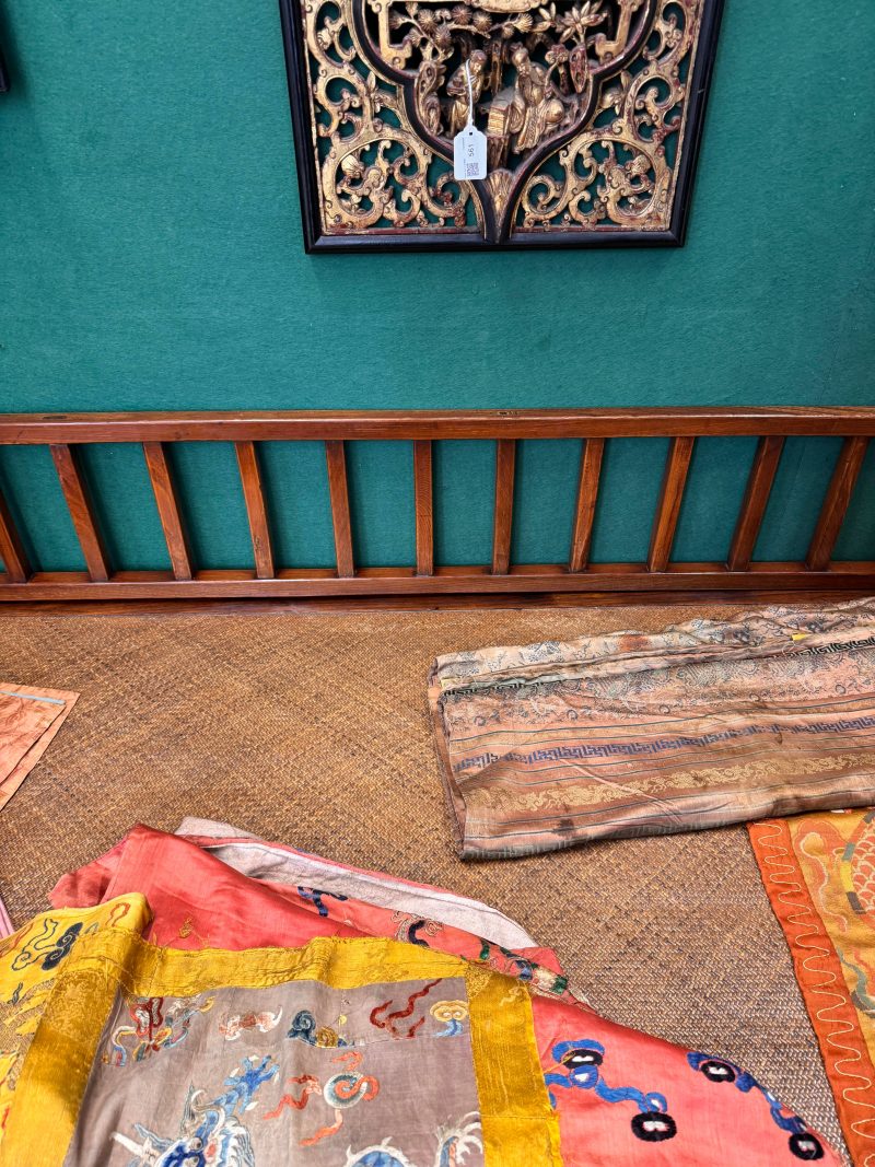 十九世紀 櫸木四柱架子床 | A fine Chinese jumu southern elm four-poster canopy bed, 19th century - 图12