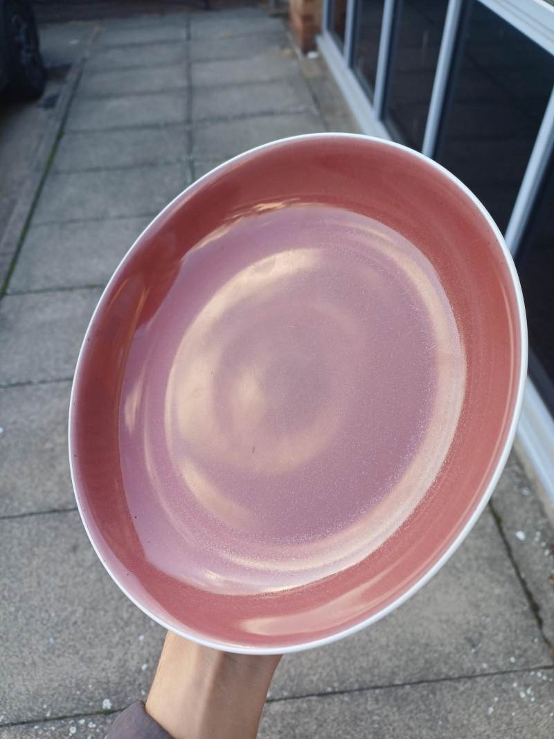 十九世紀 紅釉盤 《大清乾隆年製》款 | A Chinese copper-red dish, 19th century - 图4