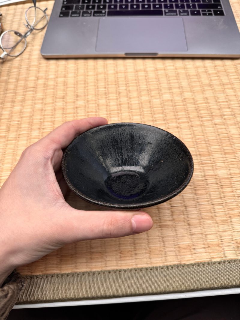 宋 建窰兔毫斗笠盌 | Santos Collection | A Chinese Jian black-glazed 'hare's fur' conical bowl, Song dynasty - 图16