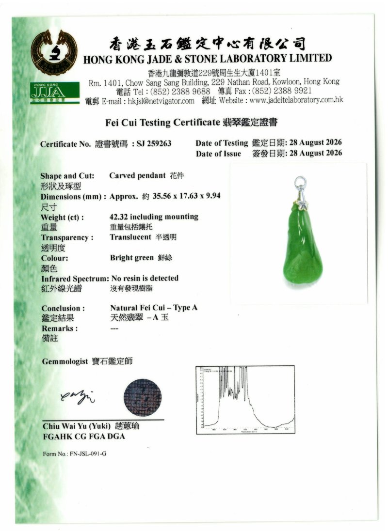 翡翠玉佩 一組七件 | A GROUP OF SEVEN JADEITE PENDANTS - 图7