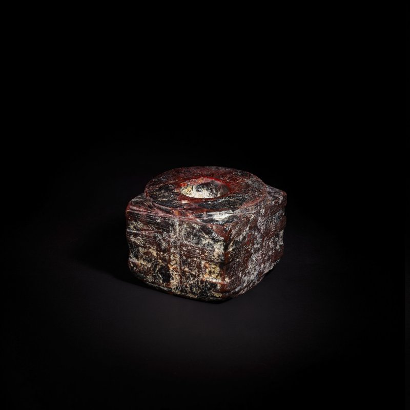 新石器時代　良渚文化　玉琮 | A JADE CONG - 图2