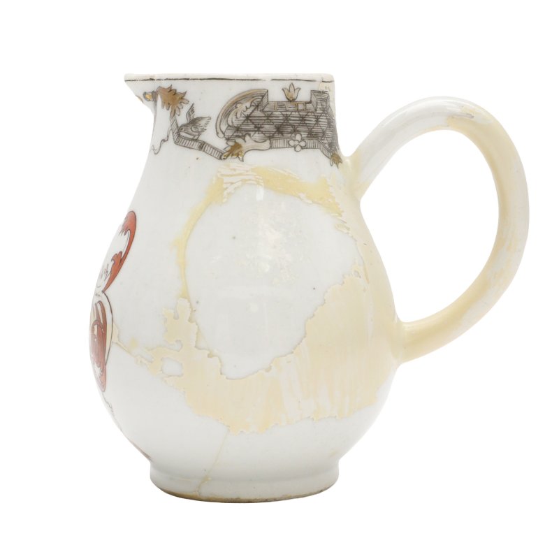 清乾隆 外銷紋章瓷一組五件 | A group of Chinese export armorial ceramics, Qing dynasty, Qianlong period - 图8