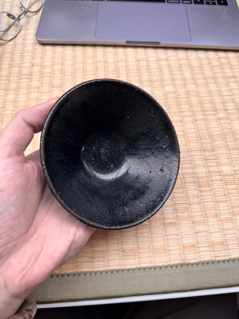 宋 建窰兔毫斗笠盌 | Santos Collection | A Chinese Jian black-glazed 'hare's fur' conical bowl, Song dynasty - 图17