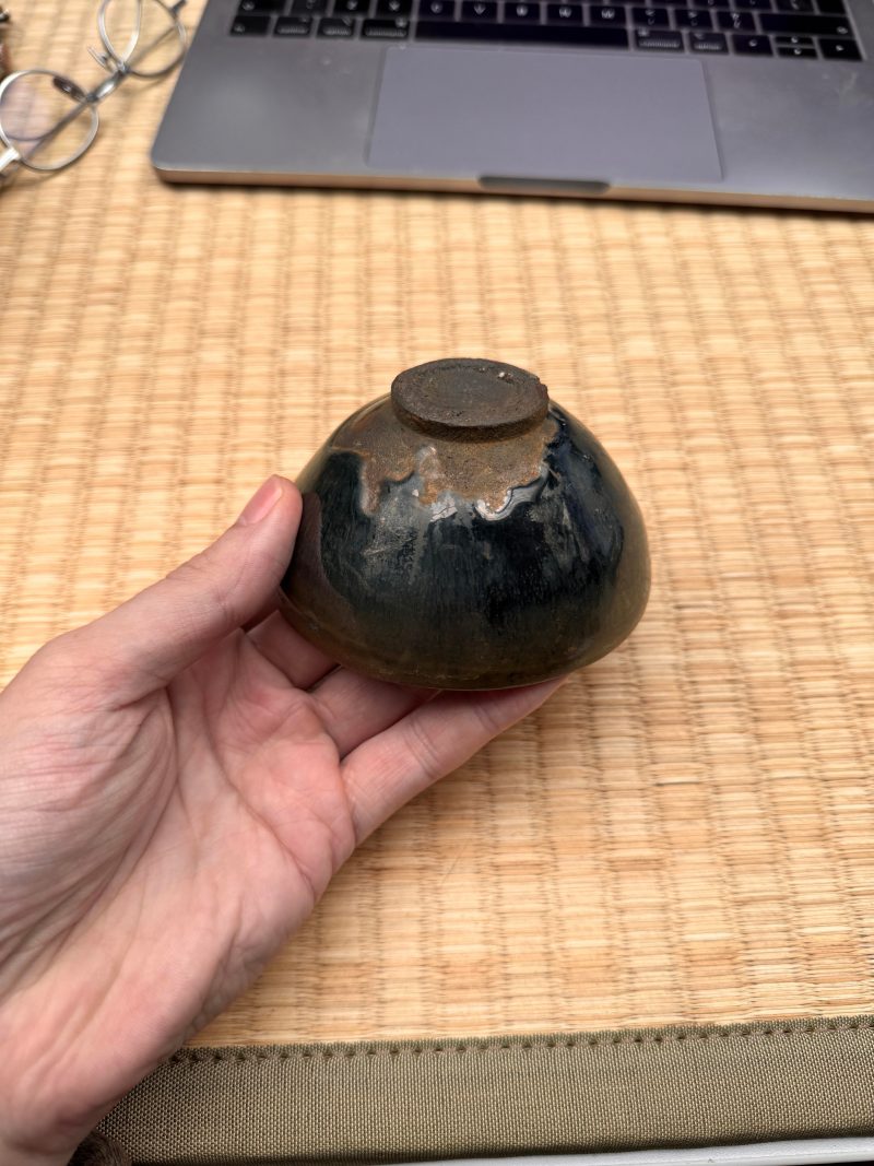 宋 建窰黑釉盌 | Santos Collection | A Chinese Jian black-glazed bowl, Song dynasty - 图7
