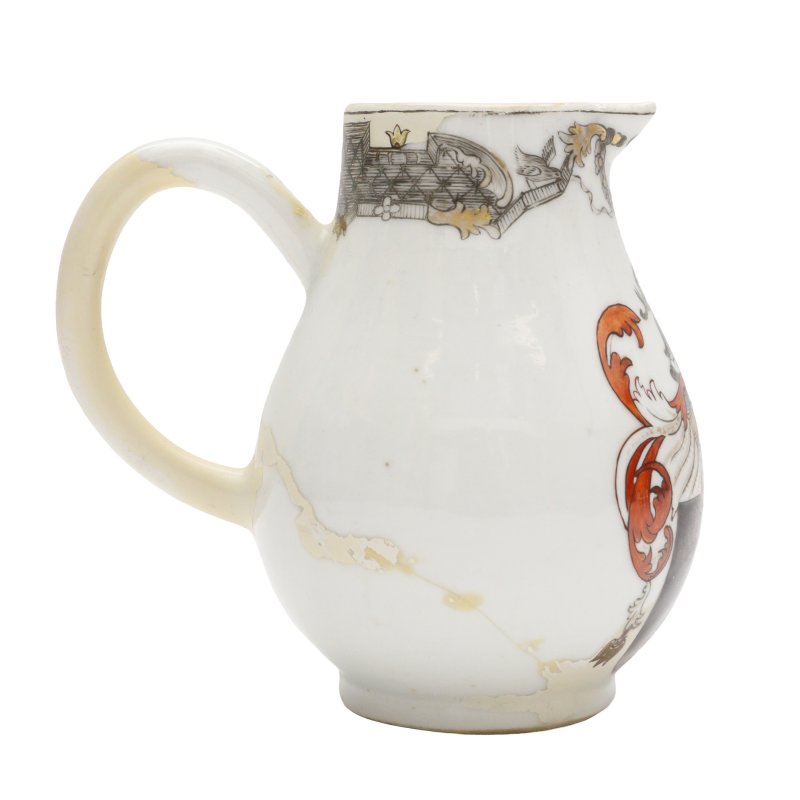 清乾隆 外銷紋章瓷一組五件 | A group of Chinese export armorial ceramics, Qing dynasty, Qianlong period - 图10
