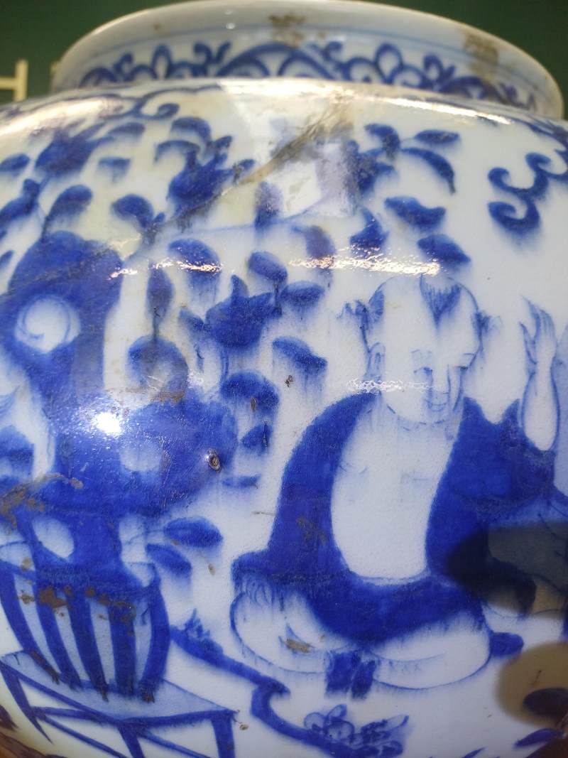 清十八世紀 青花百子圖瓶 | A large Chinese blue and white 'boys' vase, Qing dynasty, 18th century - 图14