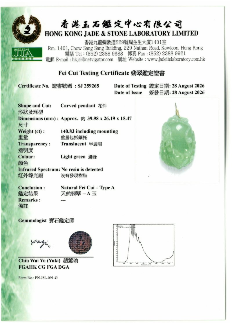 翡翠玉佩 一組七件 | A GROUP OF SEVEN JADEITE PENDANTS - 图9