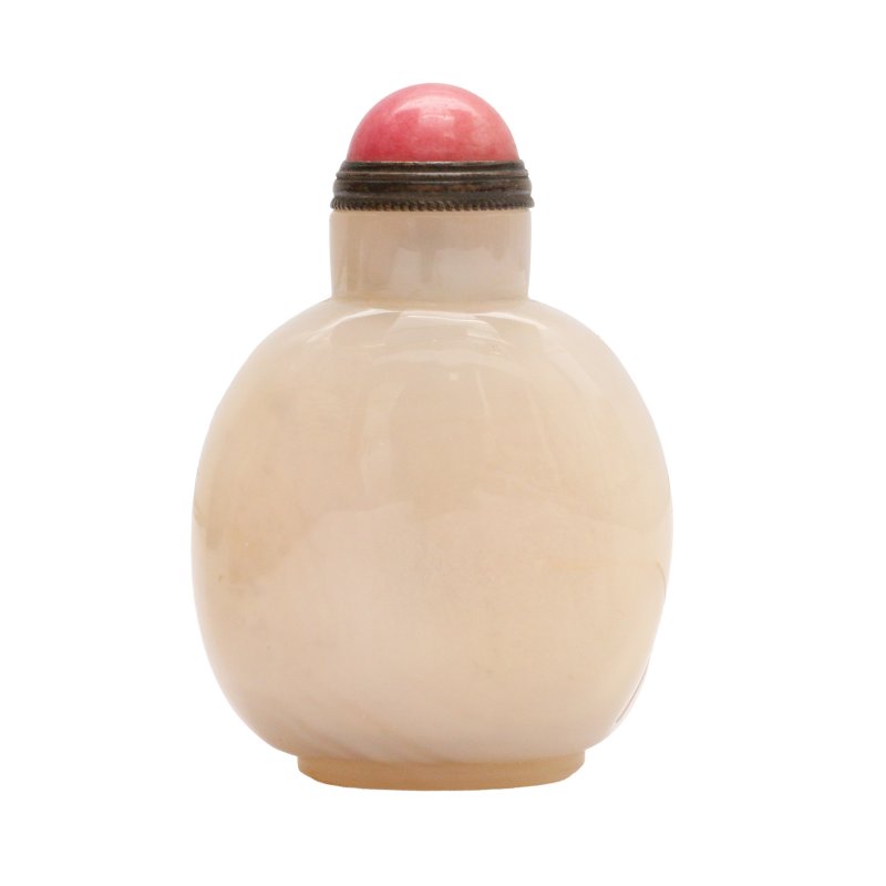 清 瑪瑙雕駿馬圖鼻煙壺 | A Chinese agate 'horse' snuff bottle, Qing dynasty - 图3