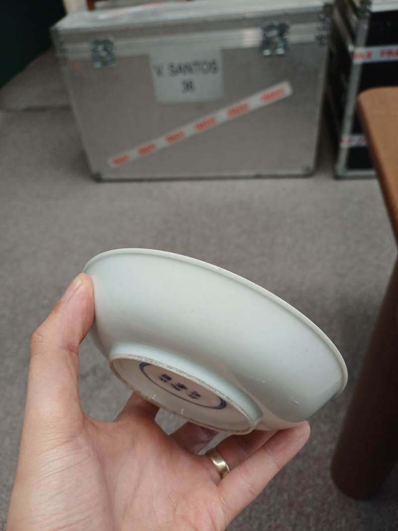 民國 青花蠶桑圖盤一對《江西瓷業公司》款 | A pair of Chinese blue and white ‘silkworm’ dishes, Republic period, Jiangxi Porcelain Company - 图4