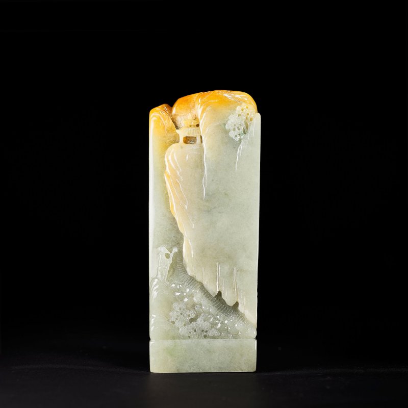 二十世紀 翡翠印章 | A JADEITE SEAL - 图3