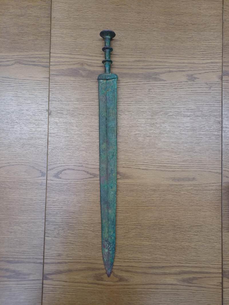 東周戰國 青銅劍 | A Chinese archaic bronze sword, Warring States period - 图3
