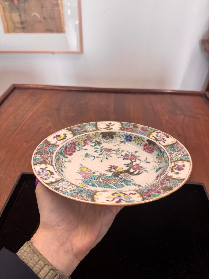 清雍正 粉彩壽鹿圖紋盤 | A Chinese famille-rose 'deer' dish, Qing dynasty, Yongzheng period - 图18