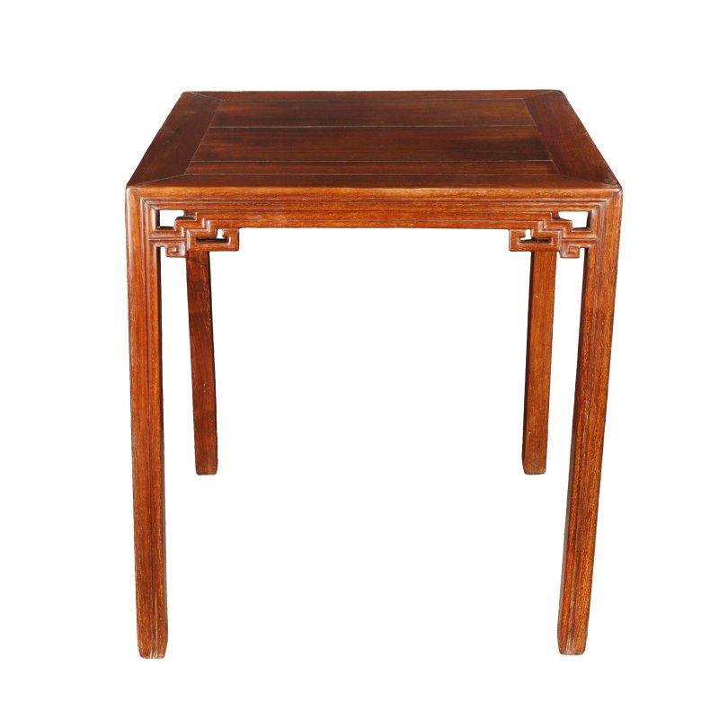 清十八/十九世紀 紅木方桌 | A Chinese hongmu square-form table, fangzhuo, Qing dynasty, 18th/19th century - 图3