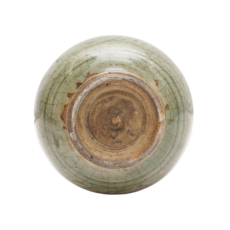 明 龍泉窰青釉刻花紋瓶 | A Chinese Longquan celadon-glazed incised vase, Ming dynasty - 图4
