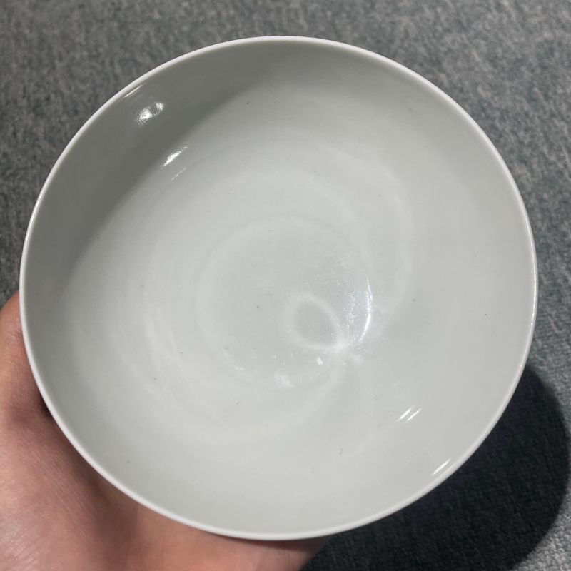 清光绪 青花缠枝莲托八宝纹碗 - 图12
