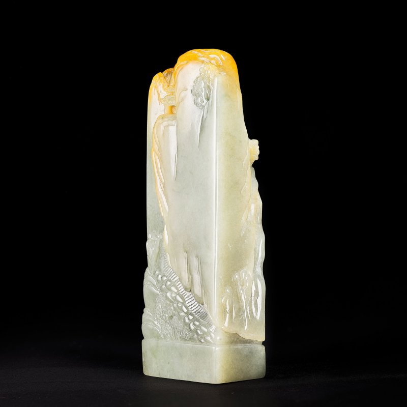 二十世紀 翡翠印章 | A JADEITE SEAL - 图4