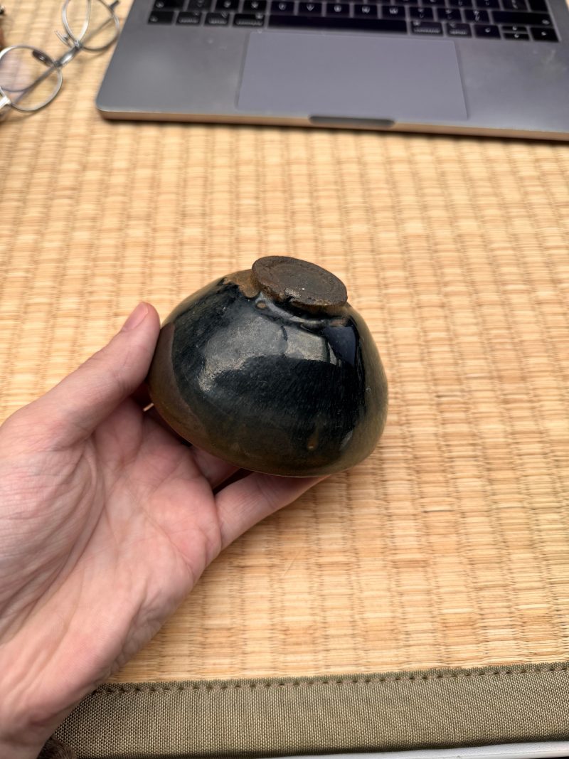 宋 建窰黑釉盌 | Santos Collection | A Chinese Jian black-glazed bowl, Song dynasty - 图11