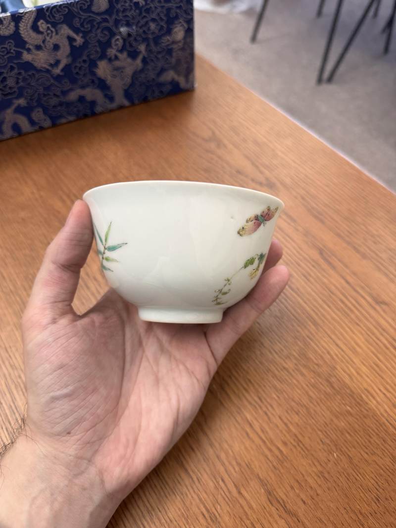 清道光 粉彩癩瓜紋蓋盌一對 《大清道光年製》款 | Santos Collection | A pair of fine Chinese famille-rose 'bitter melon' bowls and covers, Qing dynasty, Daoguang mark and period - 图39