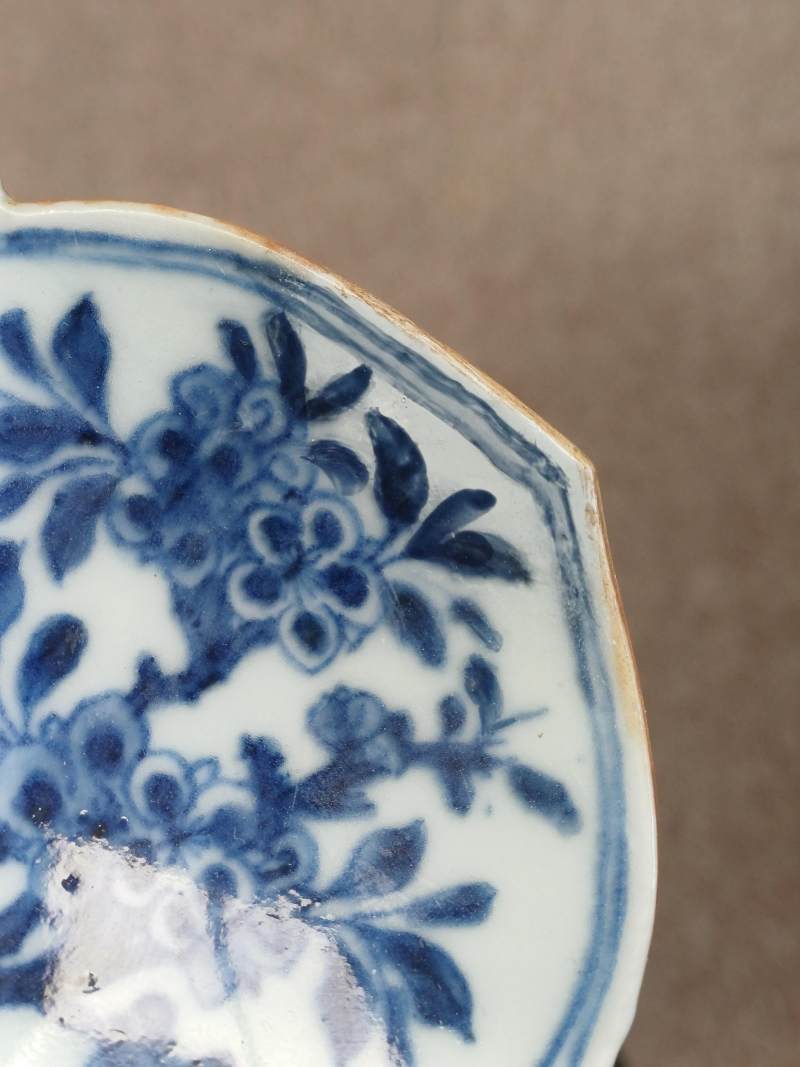 清十八世紀 青花猛虎圖花口盤 | A Chinese blue and white 'tiger' foliate dish, Qing dynasty, 18th century - 图4