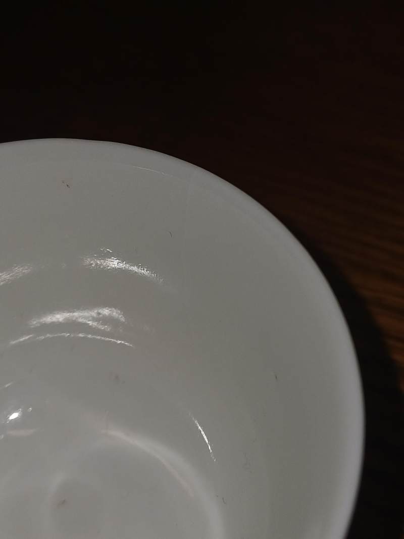 十九/二十世紀 白釉盃 《大清雍正年製》款 | A Chinese white-glazed cup, 19th/20th century - 图10