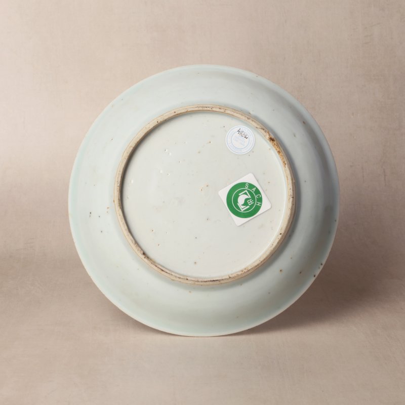 明 青花仕女圖盤 | Santos Collection | A Chinese blue and white 'ladies' dish, Ming dynasty - 图4
