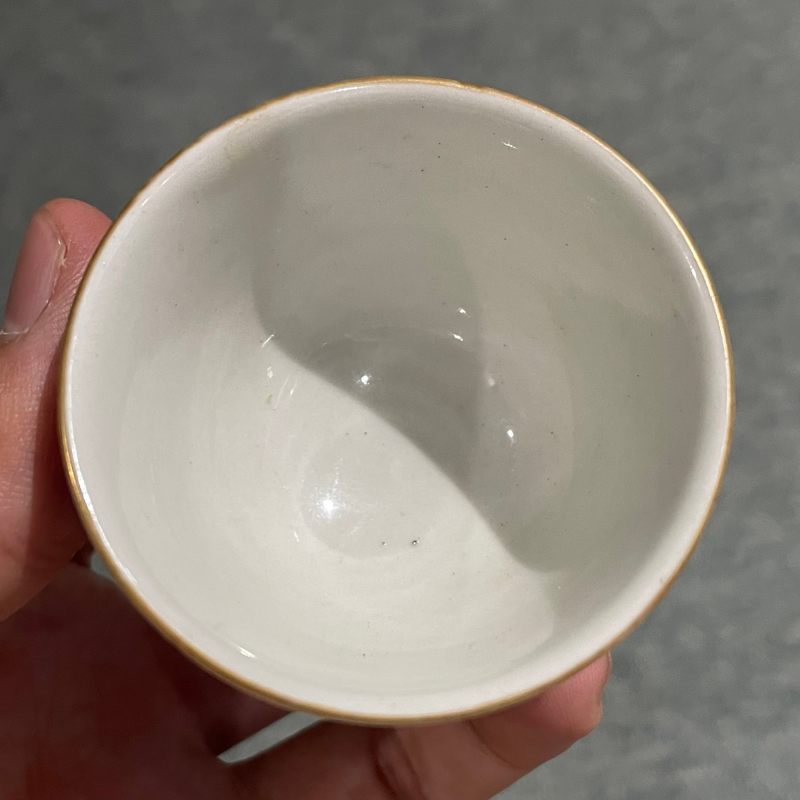 清 轧道粉彩什锦杯一套 - 图56