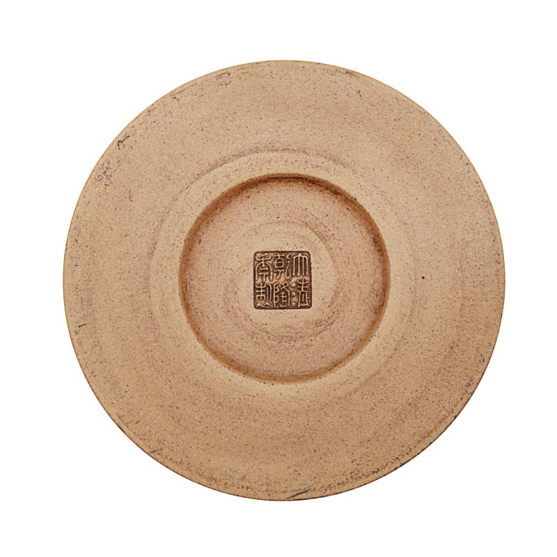 二十世紀 宜興紫砂山水圖蓋盒《大清乾隆年製》款 | A Chinese Yixing zisha box and cover, 20th century - 图3
