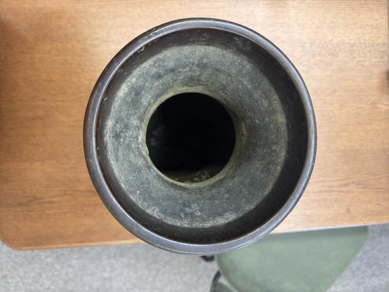 清十八/十九世紀 仿古青銅饕餮紋貫耳壺 | A Chinese archaistic bronze 'taotie' vase, hu, Qing dynasty, 18th/19th century - 图13